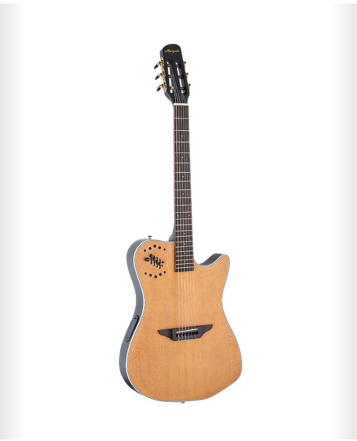 VIOLÃO FOLK MARQUÊS ELETROACÚSTICO VN12-NT-Q7545