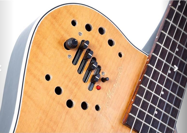 VIOLÃO FOLK MARQUÊS ELETROACÚSTICO VN12-NT-Q7545